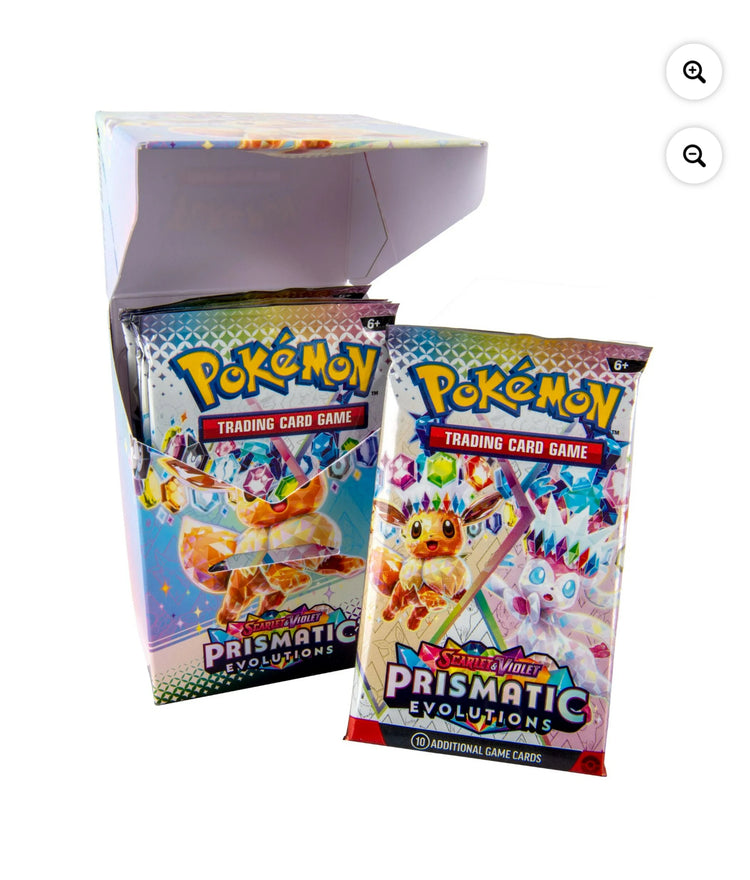 Pokemon Trading Card Games Scarlet Violet 8.5 Prismatic Evolution Booster Bundle