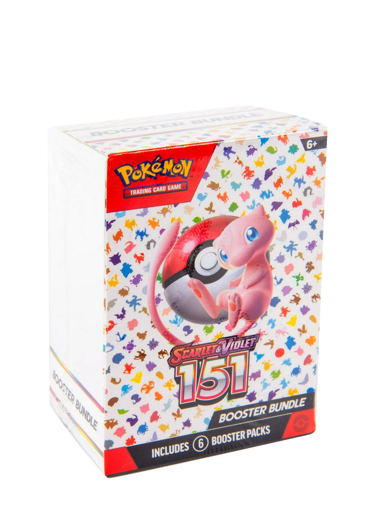 Pokemon Trading Card Games Scarlet & Violet 3.5 -151 Booster Bundle with 6 Booster Card Packs.