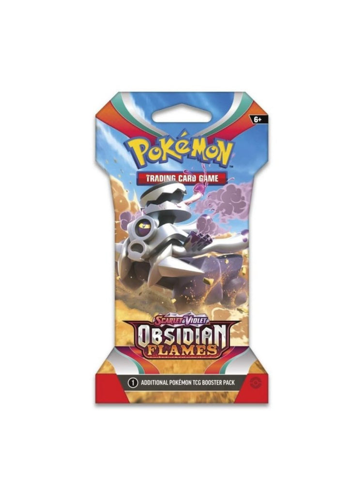 Pokemon Scarlet & Violet Obsidian Flames | Sleeved Boosters Packs. These come in three packs for $25