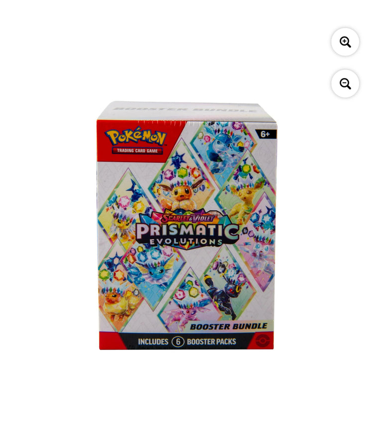 Pokemon Trading Card Games Scarlet Violet 8.5 Prismatic Evolution Booster Bundle