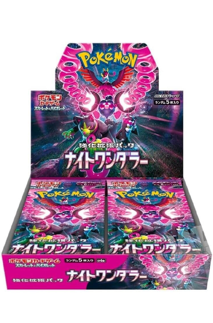 Pokemon Card Game Scarlet & Violet Enhancement Expansion Pack Night Wanderer Booster Box (Japanese) - 30 Packs