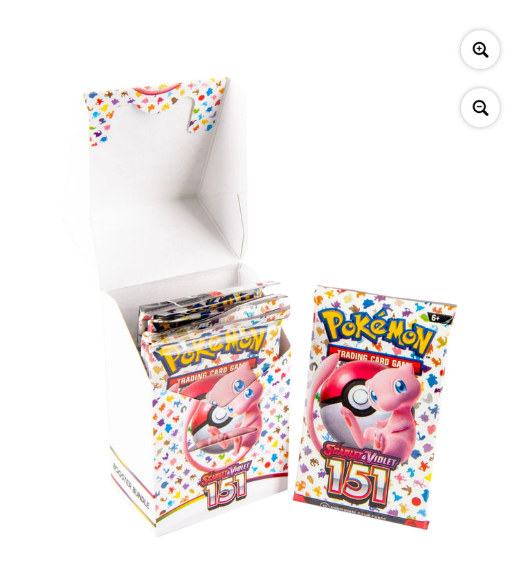 Pokemon Trading Card Games Scarlet & Violet 3.5 -151 Booster Bundle with 6 Booster Card Packs.
