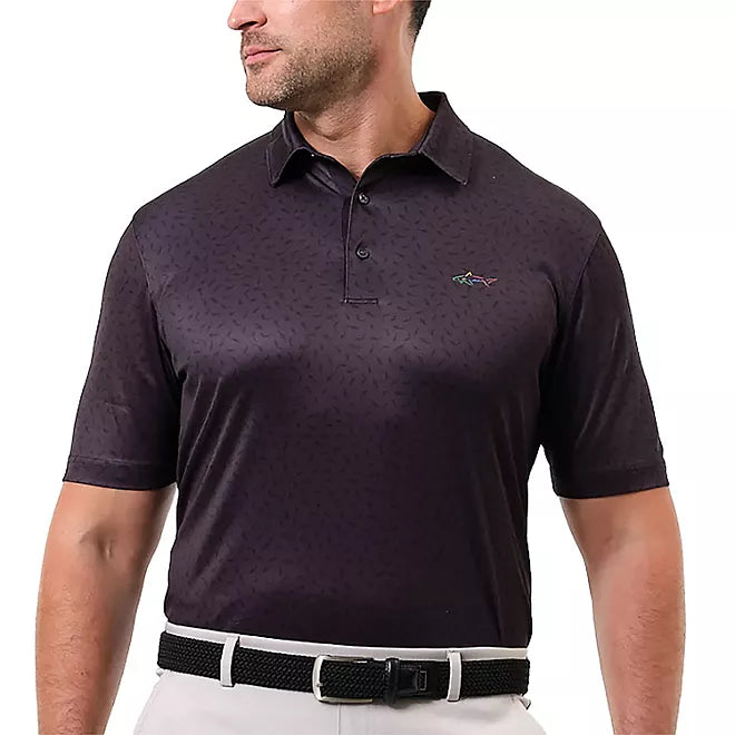 Greg Norman Men's Performance Golf Polo