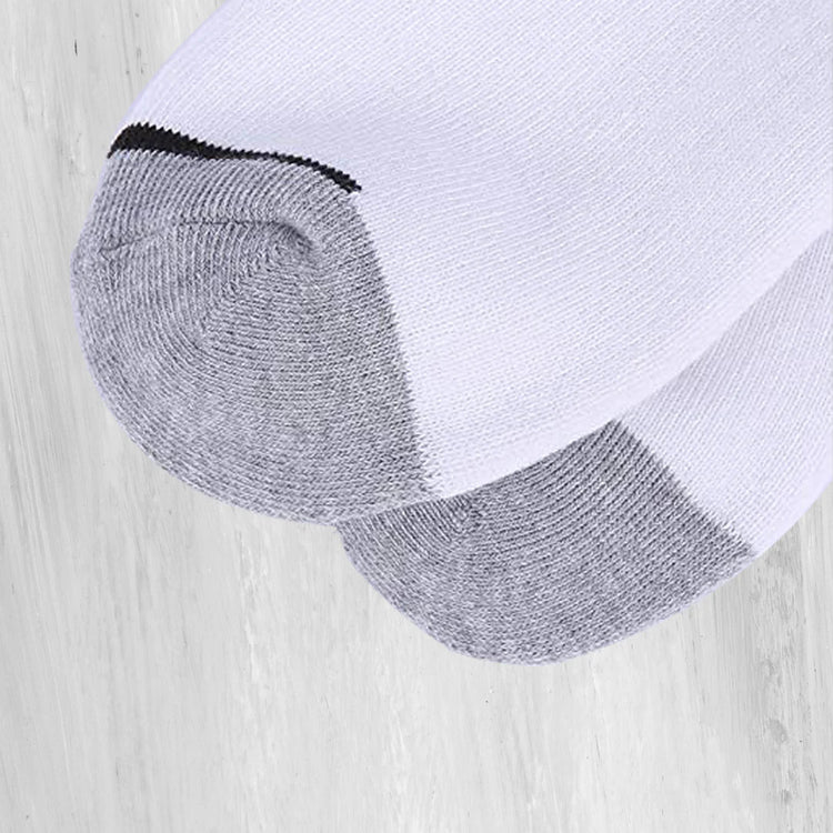 10 Pairs Mens Ultra-Breathable Color Block Ankle Socks.