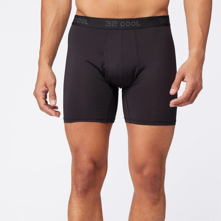 32 Degrees Men's Comfort Mesh Boxer Brief, 6-pack