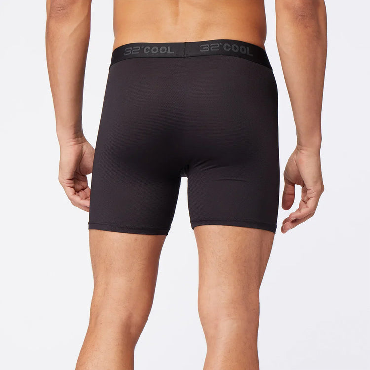 32 Degrees Men's Comfort Mesh Boxer Brief, 6-pack