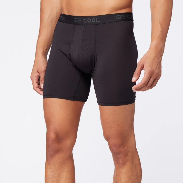 32 Degrees Men's Comfort Mesh Boxer Brief, 6-pack