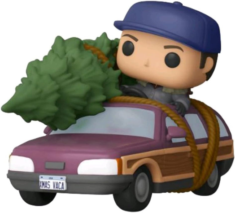 Funko Pop! Rides: National Lampoon's Christmas Vacation Clark Griswold with Station Wagon Exclusive Vinyl Figure #90