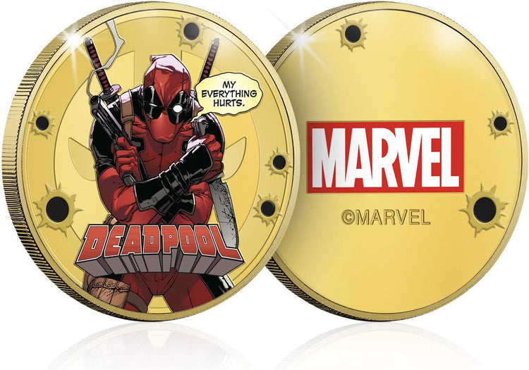 Deadpool Coin Collection' Gold Edition Box Set