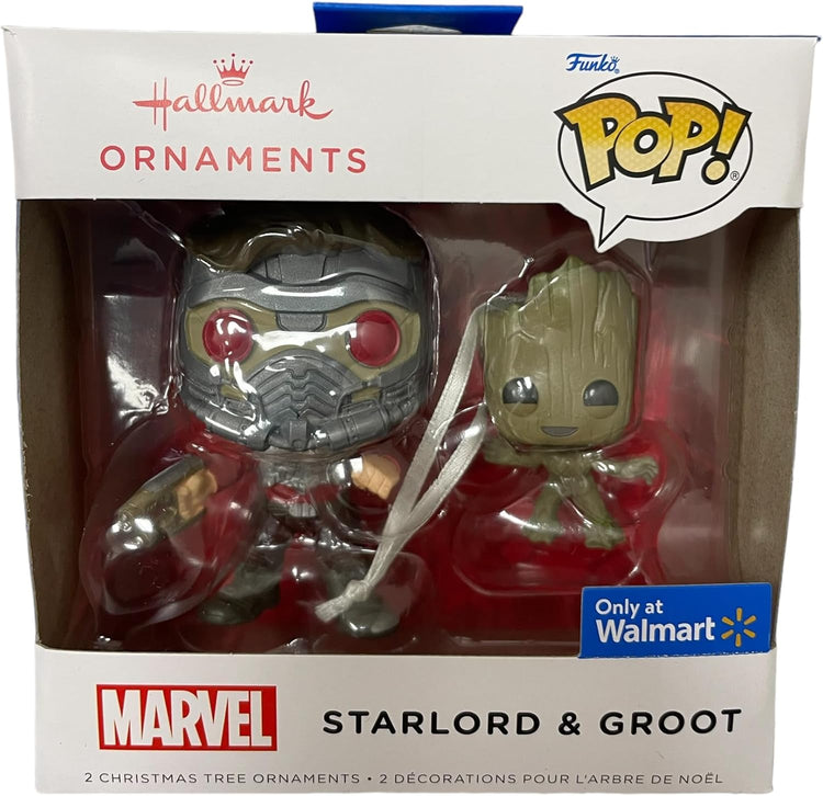 Starlord & Groot Funko POP! Resin Christmas Ornament - Exclusive