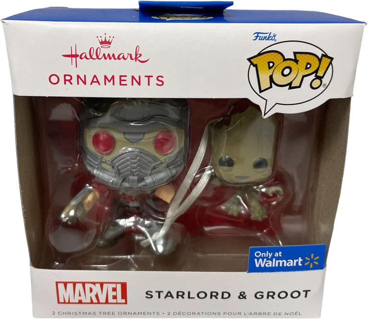 Starlord & Groot Funko POP! Resin Christmas Ornament - Exclusive