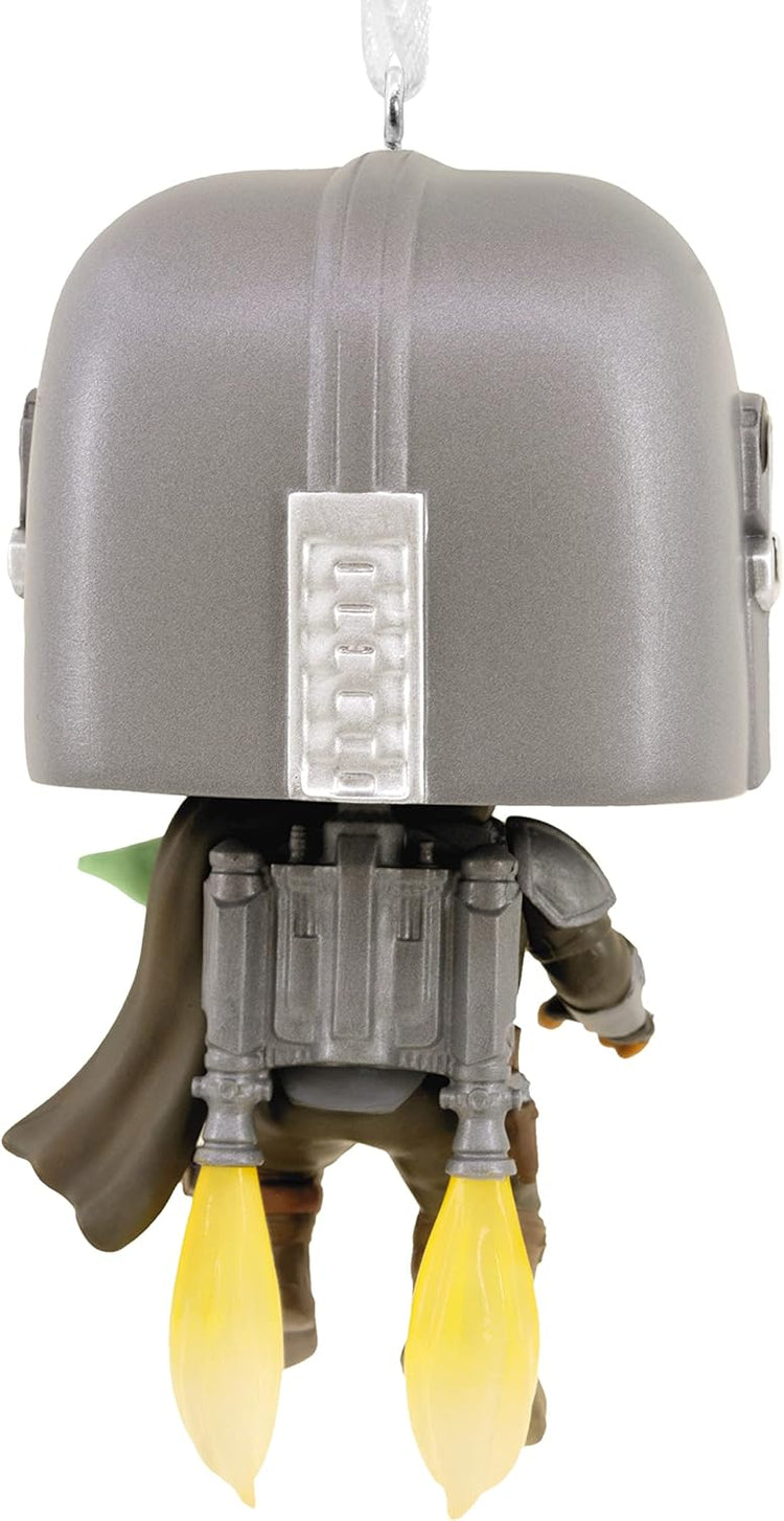 Hallmark Star Wars The Mandalorian with The Child Funko POP! Christmas Ornament, May The 4th