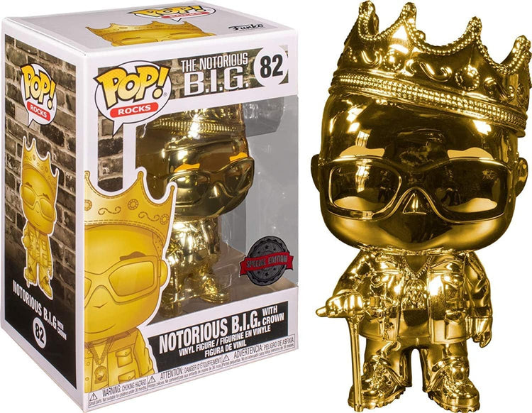 Funko POP! The Notorious B.I.G. - Notorious B.I.G. (Gold Chrome)