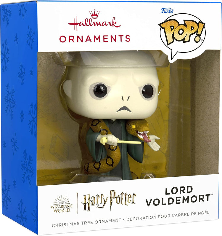 Hallmark Harry Potter Lord Voldemort Funko POP! Christmas Ornament