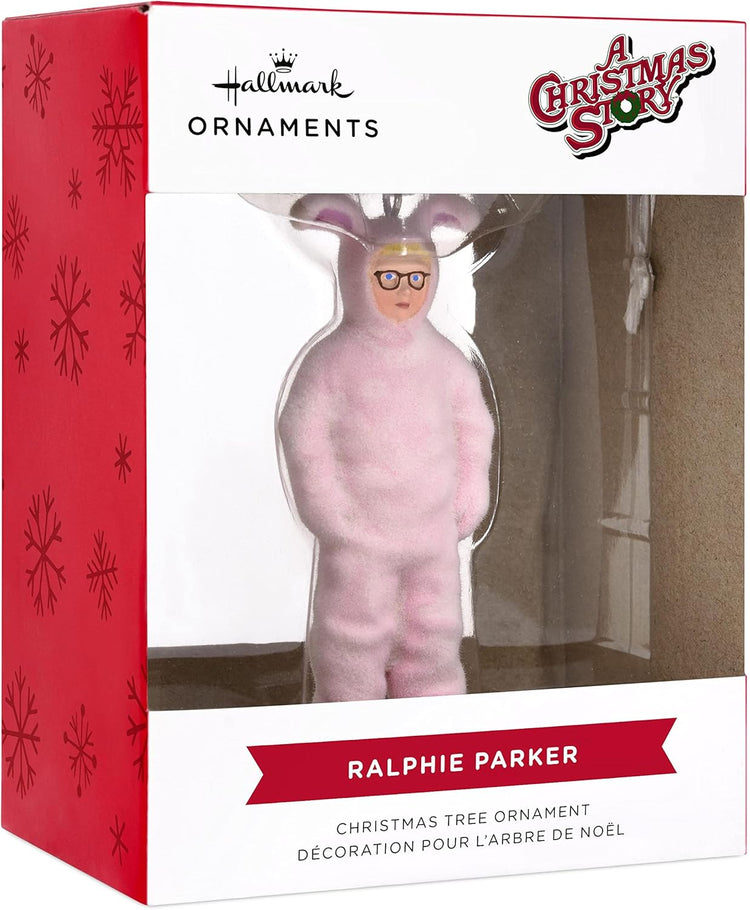 Hallmark A Christmas Story Ralphie in Bunny Suit Christmas Ornament