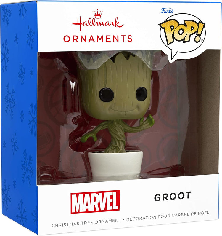 Hallmark Marvel Guardians of the Galaxy Groot Funko POP! Christmas Ornament