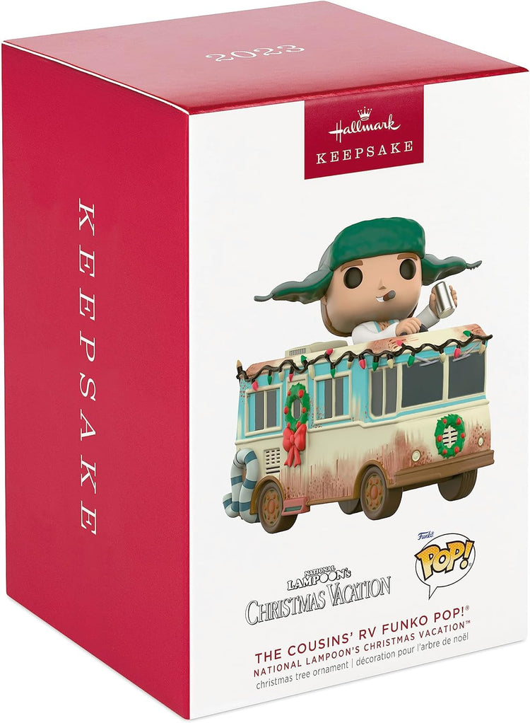 Hallmark Keepsake Christmas Ornament 2023, National Lampoon's Christmas Vacation, The Cousins' RV Funko POP! Ornament, Christmas Movie Gifts