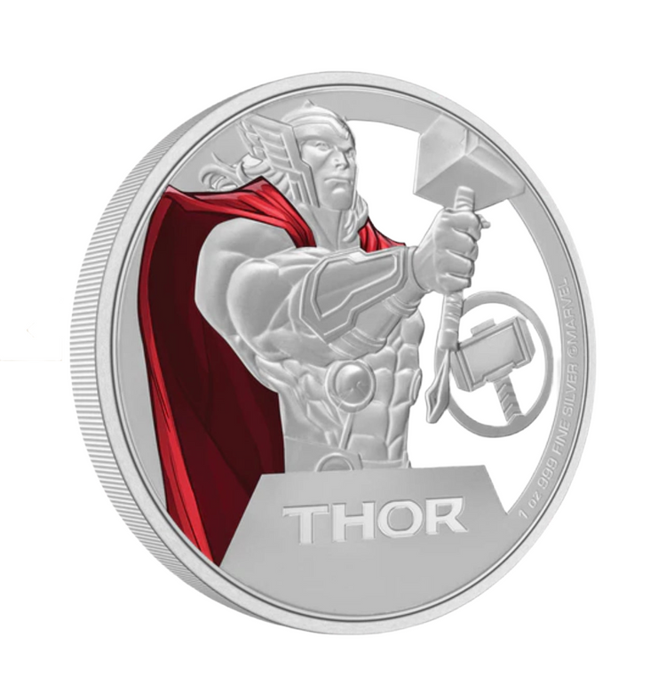 Marvel Thor 1oz Silver Coin