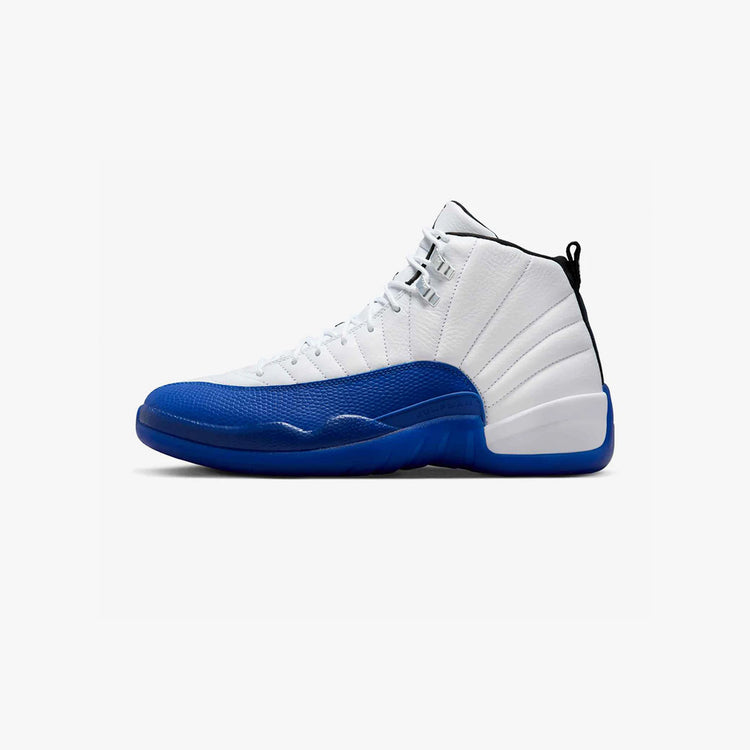 Air Jordan 12 White & Game Royal Blue. Size 10.5. Brand new in Original Box.