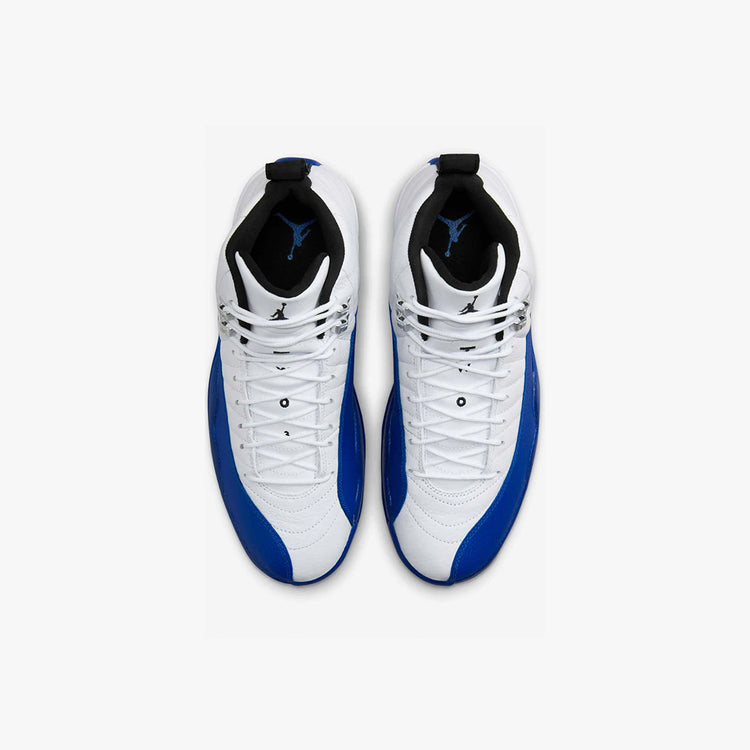 Air Jordan 12 White & Game Royal Blue. Size 10.5. Brand new in Original Box.