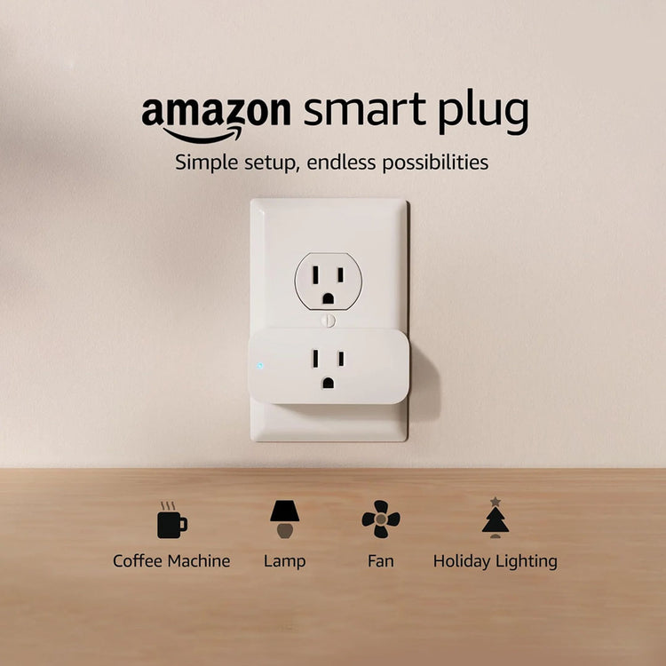 Amazon Smart Plug | Works with Alexa | Simple setup, endless possibilities.