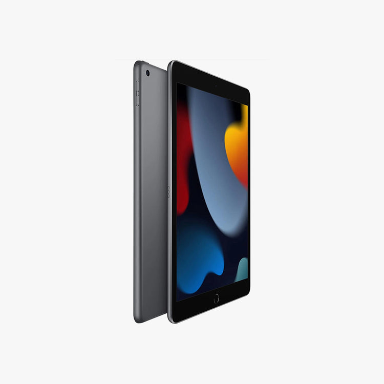 Apple iPad (9th Generation): with A13 Bionic chip, 10.2-inch Retina Display, 64GB, Wi-Fi, 12MP front/8MP Back Camera, Touch ID, All-Day Battery Life – Space Gray