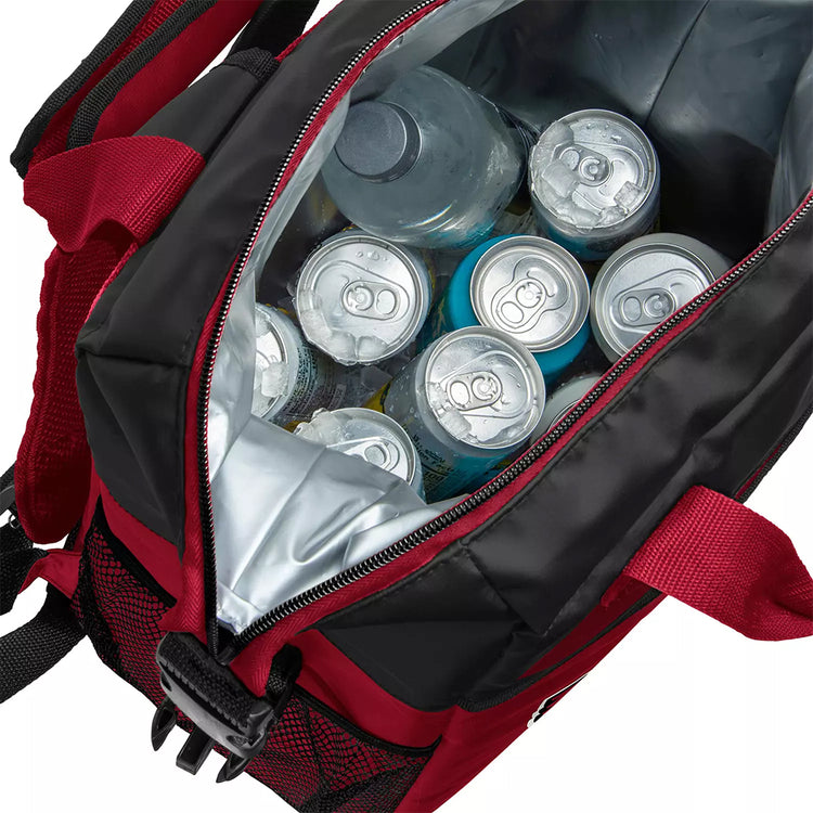 Logo Brands NFL 30 Can Backpack Cooler.Arizona Cardinals.