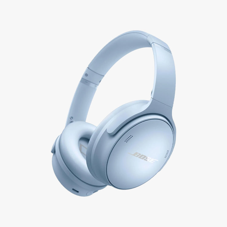 Bose QuietComfort Wireless Noise Cancelling Headphones, Bluetooth Over Ear Headphones with Up To 24 Hours of Battery Life, Moonstone Blue - Limited Edition Color