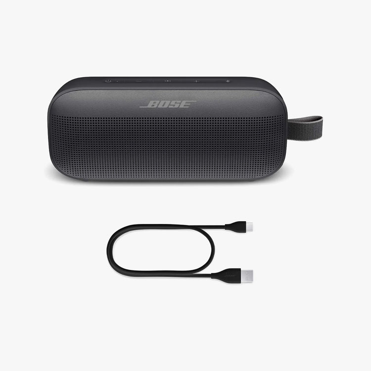 Bose SoundLink Flex Wireless Waterproof Portable Bluetooth Speaker, Black