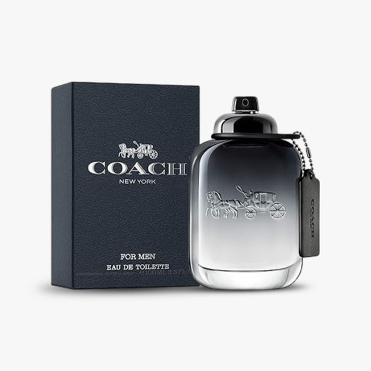 Coach Platinum Eau De Parfum, Cologne for Men, 3.3 oz