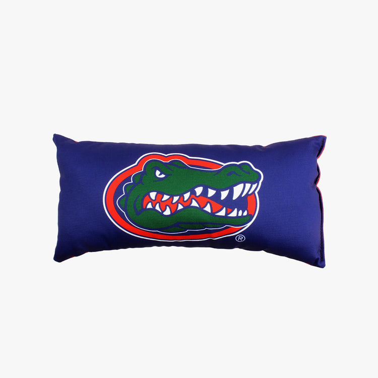 College Covers 16" x 6" Florida Gators Polyester Bolster Pillow.