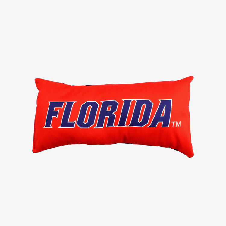 College Covers 16" x 6" Florida Gators Polyester Bolster Pillow.