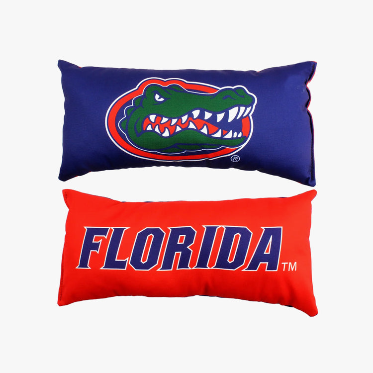 College Covers 16" x 6" Florida Gators Polyester Bolster Pillow.