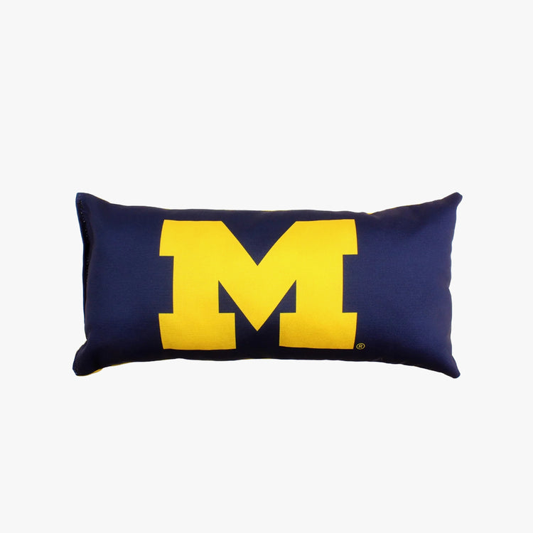 College Covers 16" x 6" Michigan State Wolverines Bolster Pillow.