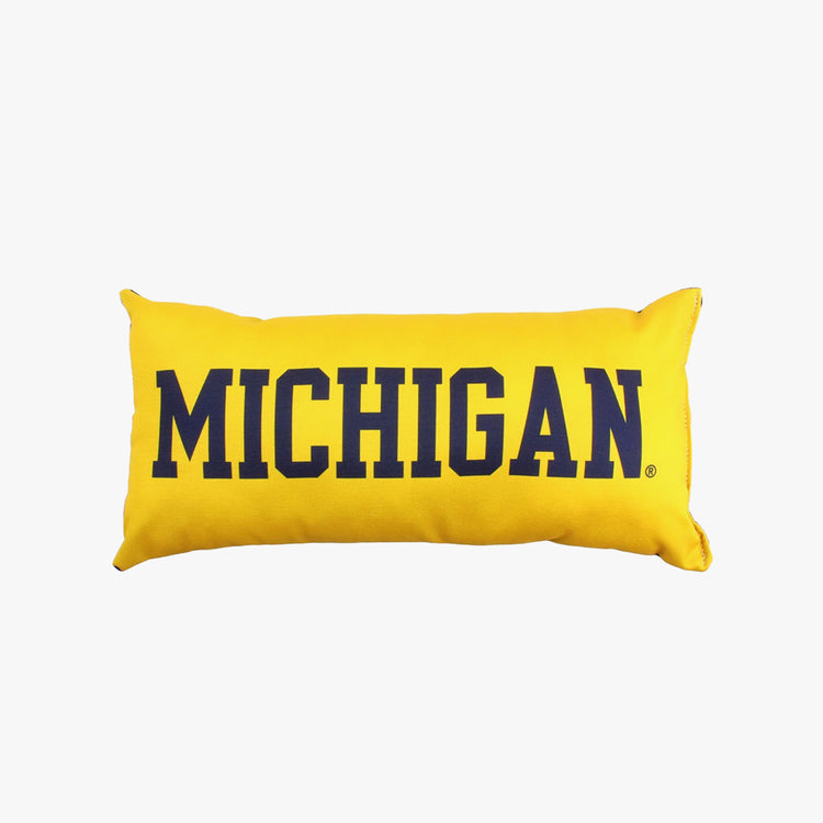 College Covers 16" x 6" Michigan State Wolverines Bolster Pillow.