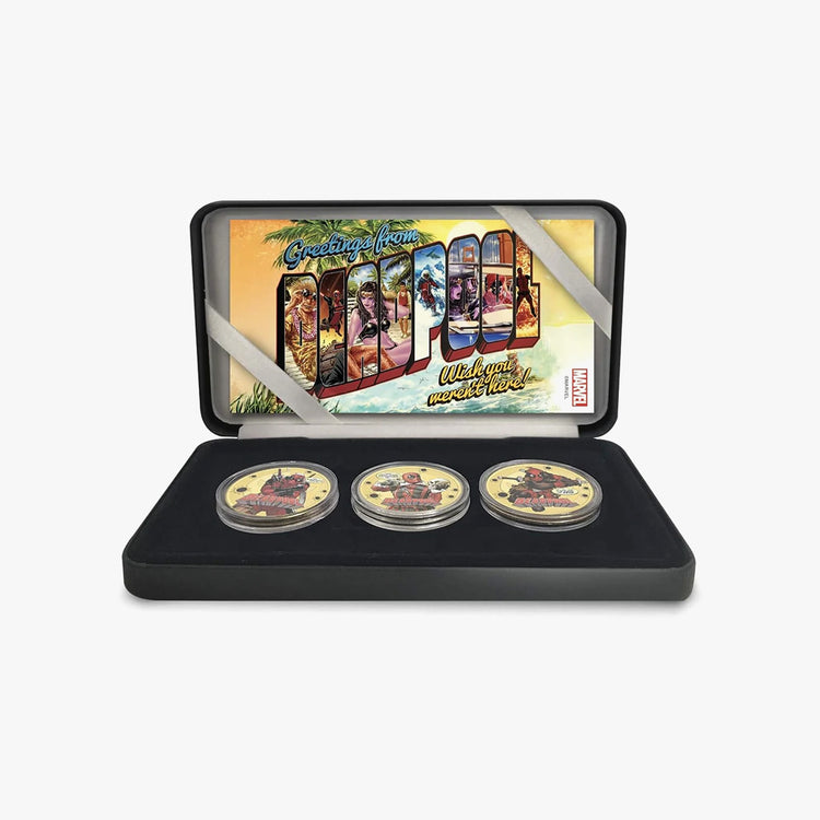 Deadpool Coin Collection' Gold Edition Box Set