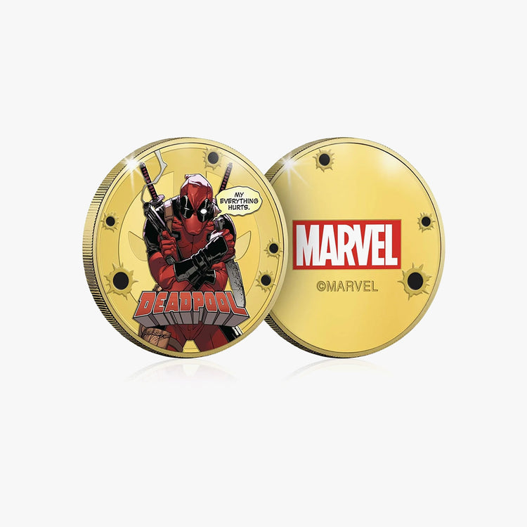 Deadpool Coin Collection' Gold Edition Box Set