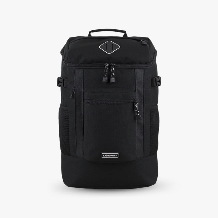 Eastsport Unisex Rival 18.5" Laptop Backpack, Black and Gray color.