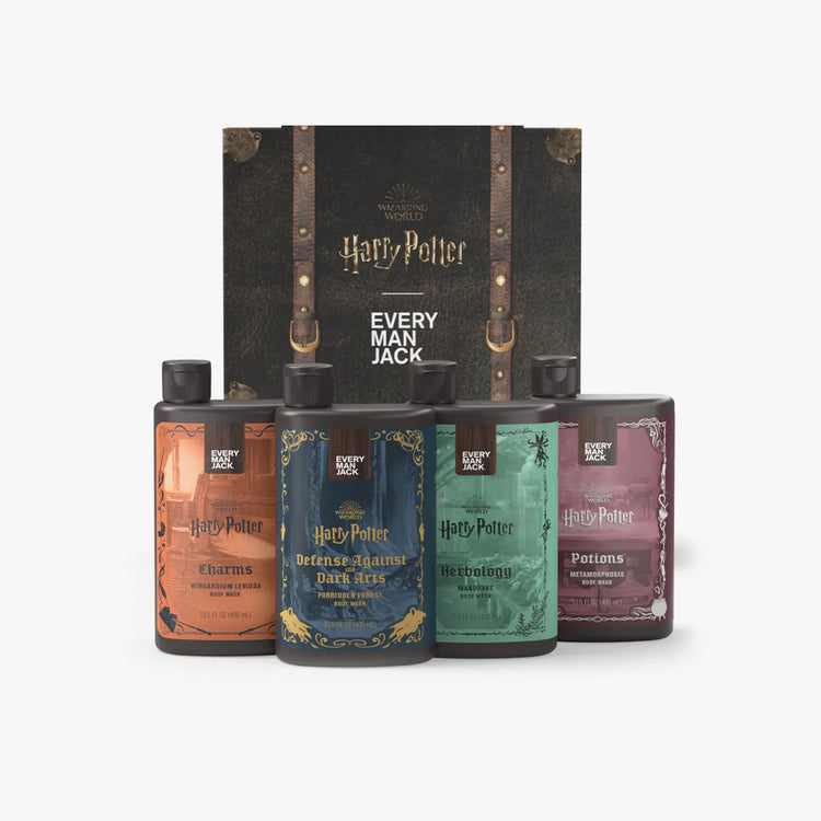 Every Man Jack body wash. Harry Potter Body Wash Collector's Set