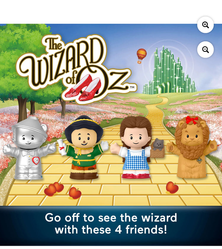 Little People Collector The Wizard of Oz Special Edition Set for Adults & Fans, 4 Figures