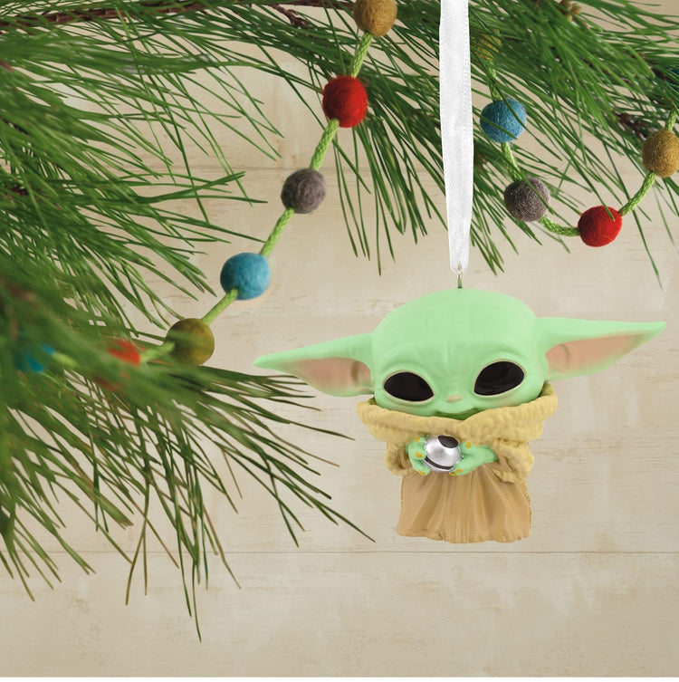 Hallmark Star Wars: The Mandalorian The Child Grogu Funko POP! Christmas Ornament, May The 4th