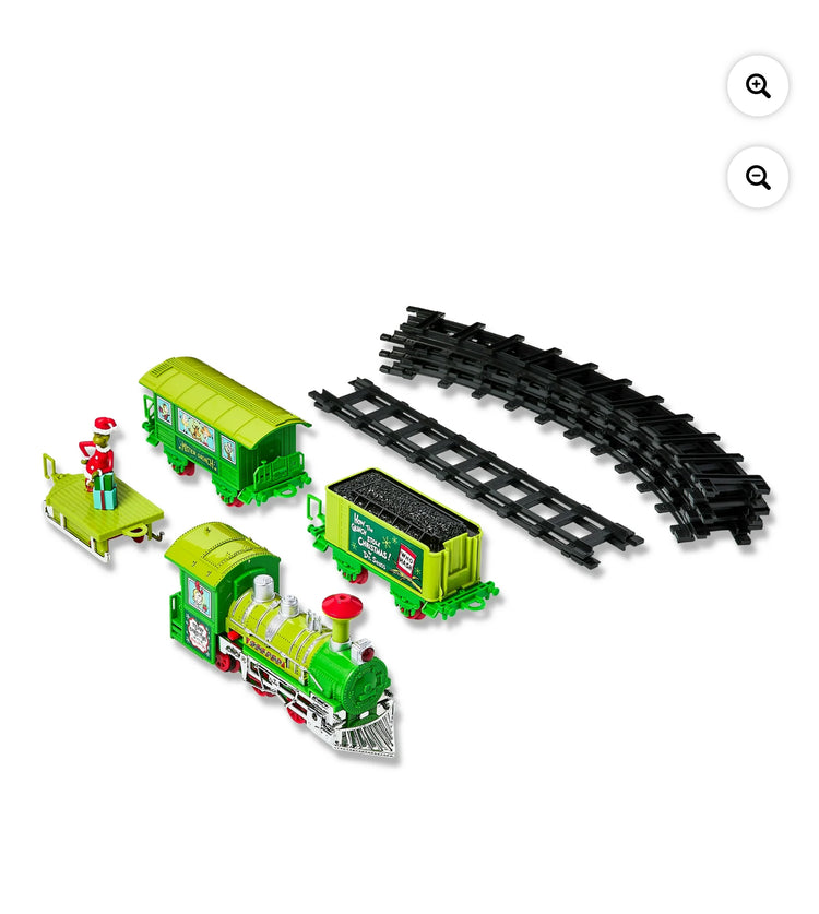 Dr. Seuss' the Grinch Who Stole Christmas, Bump 'N Go Train, Battery Operated, Plastic, by Ruz