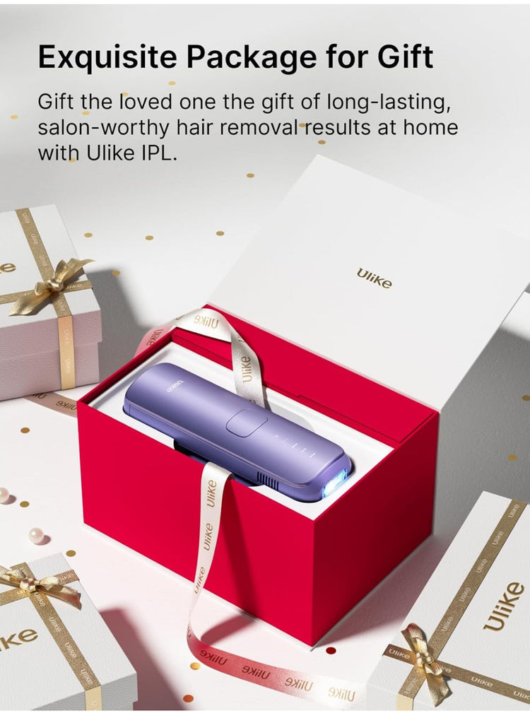 Ulike Laser Hair Removal for Women and Men, Air 3 Ice-Cooling IPL Device Hair Removal for Nearly Painless & Long-Lasting Results, 3 Modes & Auto Flashing for Fast Full Body Hair Removal from Home