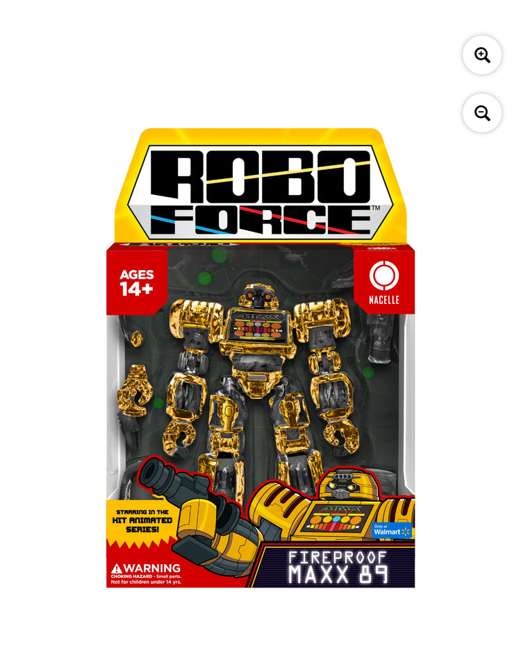 Robo Force Wave 1 -Fireproof Maxx89-Walmart Exclusive