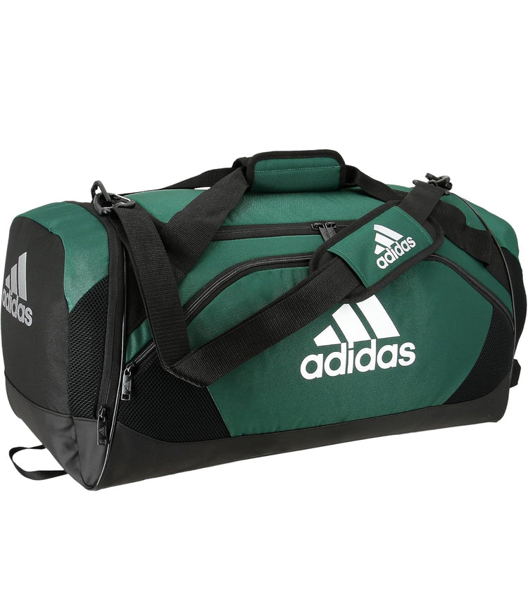 adidas Team Issue 2 Medium Duffel Bag Team Orange, Blue and Green, One Size