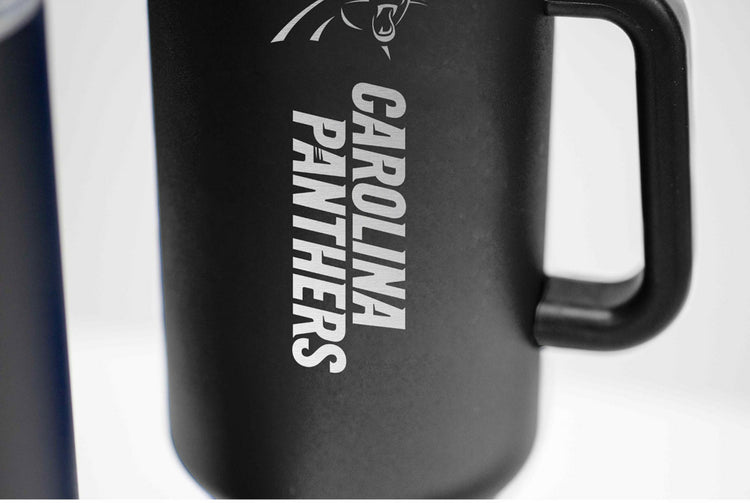 NFL 40 oz. x 2 pack. Insulated Tumblers. Carolina Panthers.