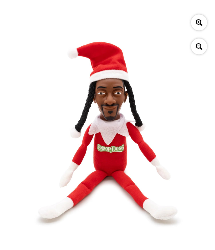 Snoop Dogg Snoop on The Stoop 12” Christmas Red Plush Figurine.