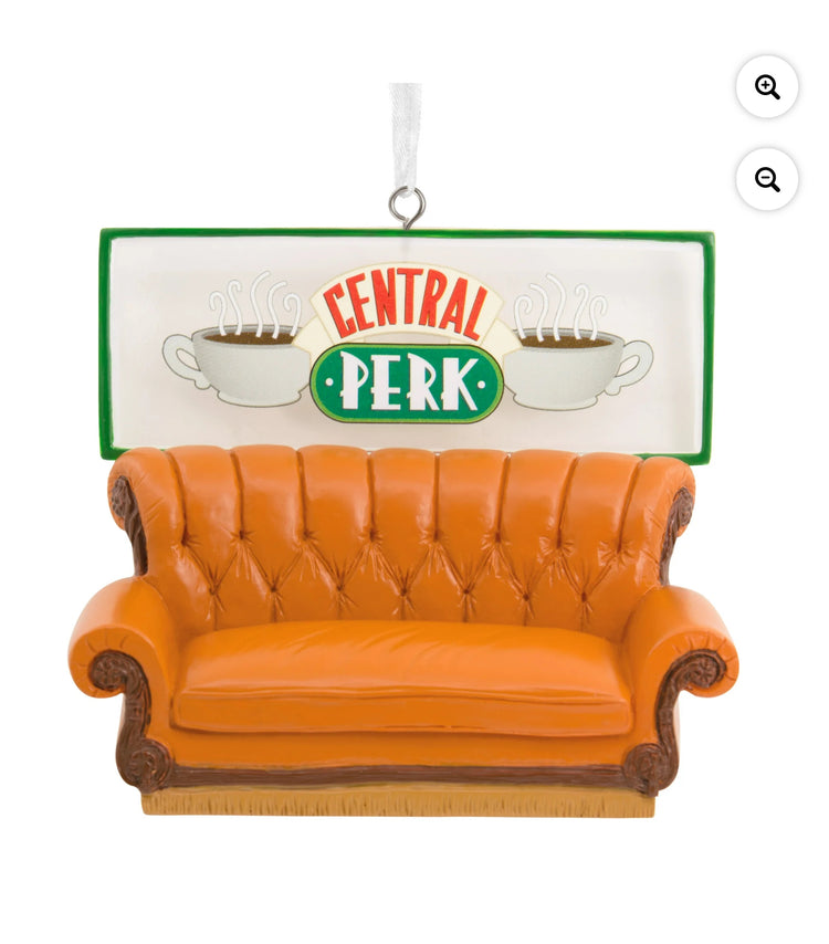 Hallmark Friends Central Perk Cafe Couch Christmas Ornament