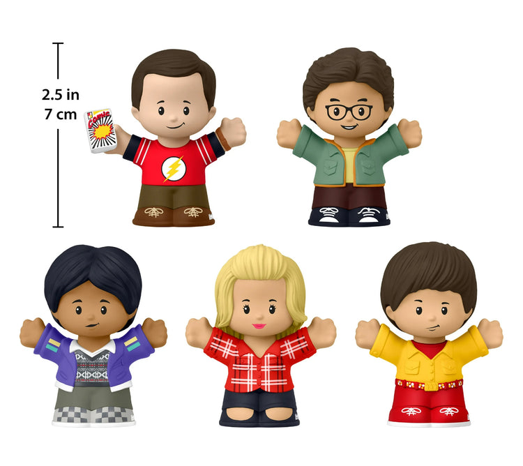 Little People Collector The Big Bang Theory TV Show Special Edition Set, 5 Figures