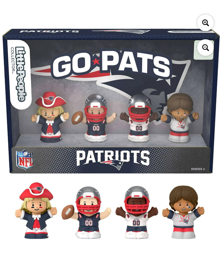 Fisher-Price Little People New England Patriots Four-Piece NFL Collector Set